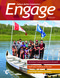 Cover of Engage Magazine Spring 2017 - A group of people stand on a dock near a canoe.