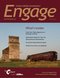 Cover of Engage Magazine Spring 2015 - An old train car sits beside a grain elevator.