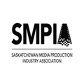 A logo for the Saskatchewan Media Production Industry Association