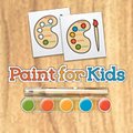 A promotional ad for the Creative Kids Paint for Kids campaign