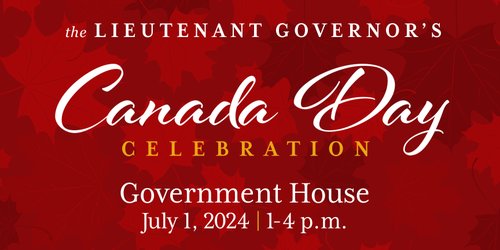 Lieutenant Governor's Canada Day Celebration at Government House in Regina, Saskatchewan.